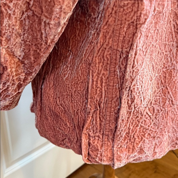 Tory Burch Velvet Anorak in Holiday Rose - Picture 7 of 16